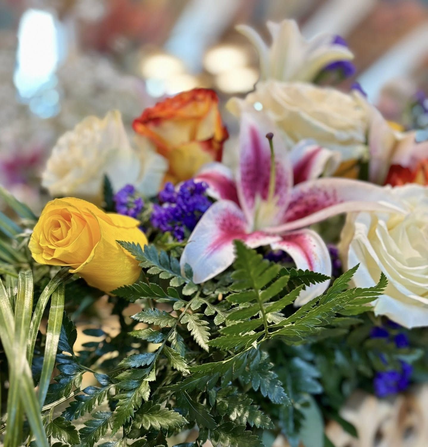 Holy trinity parish in the middle of our Pascha service